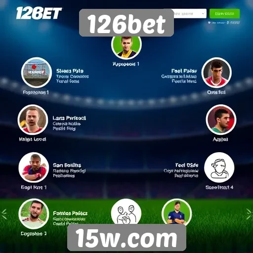 Recursos e funcionalidades disponíveis na plataforma 126bet